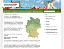 Tablet Screenshot of inspire-geoportal.eu